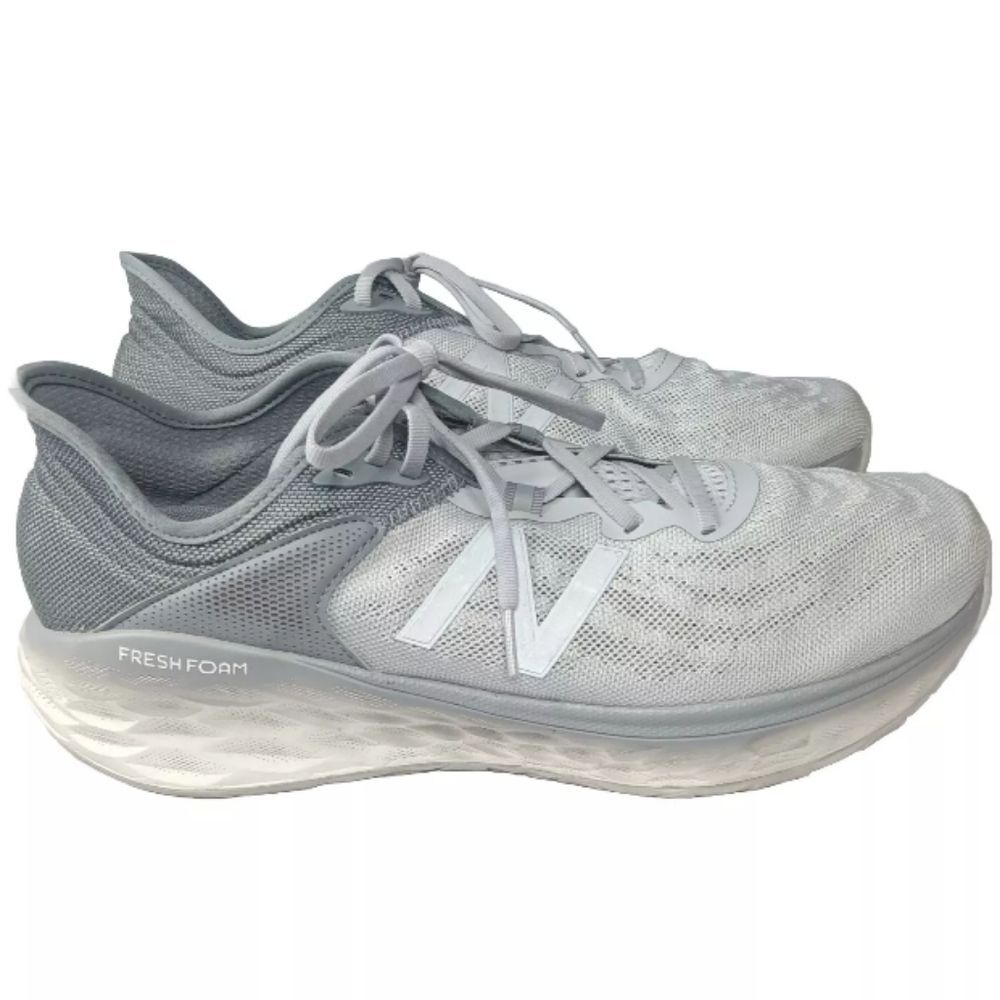 New Balance Fresh Foam More v2 Aluminum Steel Running Shoes Men’s Size 12.5 D